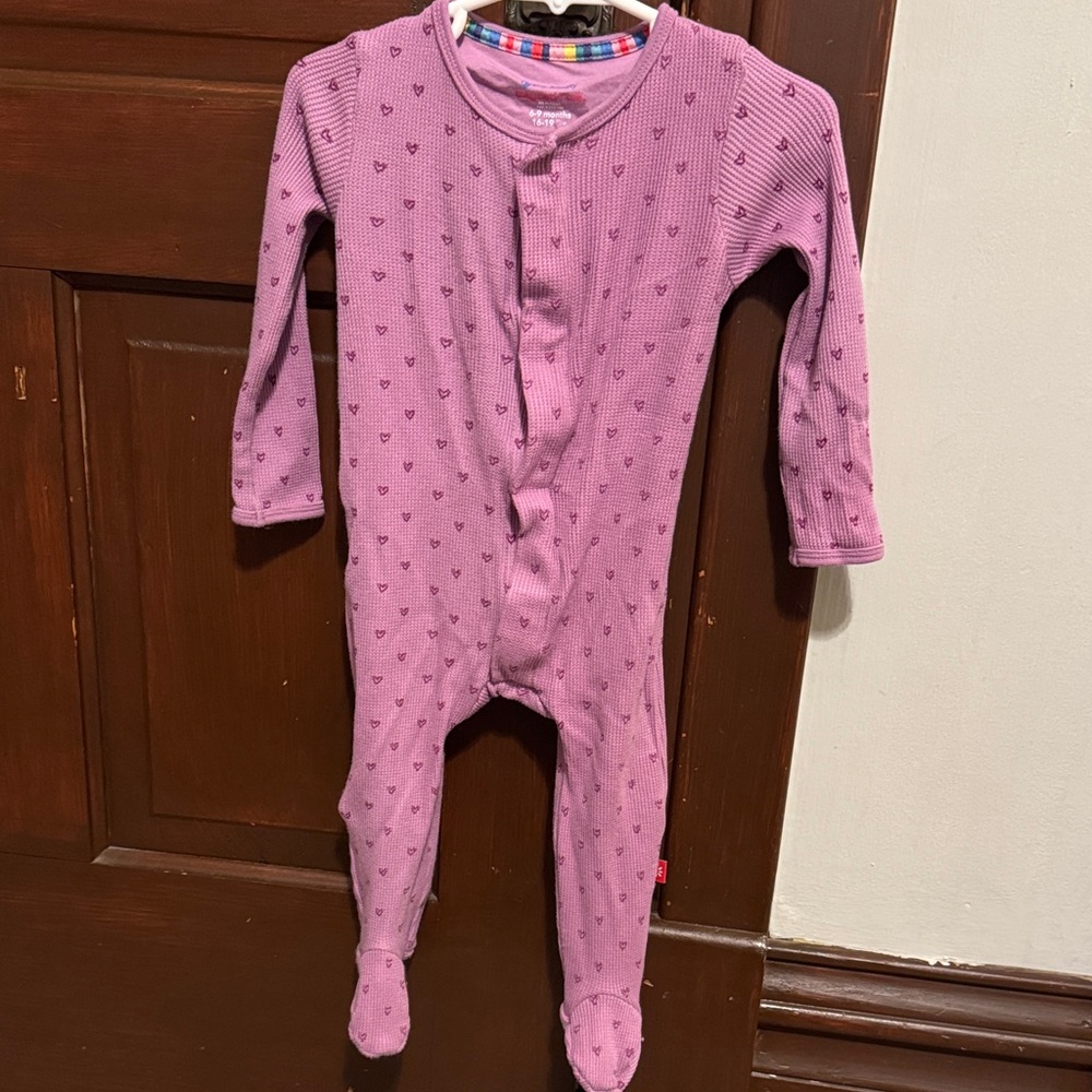 Magnetic Me Purple Heart Footie
